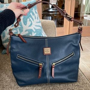 Dooney and Bourke Pebble Leather Hobo